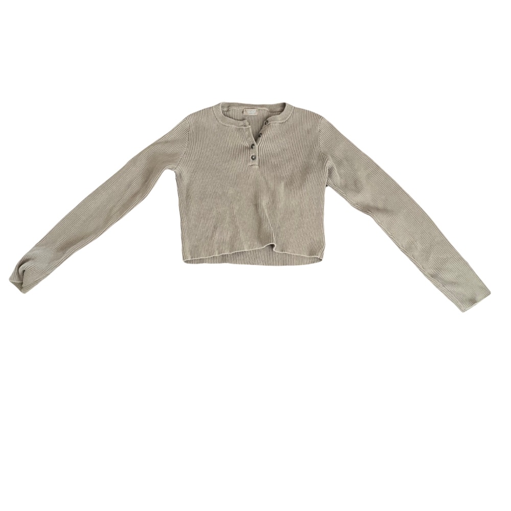 Brandy Brown Cropped Top